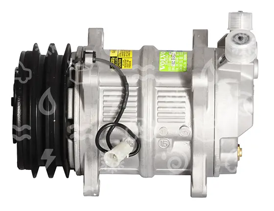 kompresor ZEXEL TM 15 HD, řemenice 125 mm - 2GA, 24V, OEM 3962042,